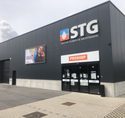 Proshop STG Mechelen, materialen voor de installateur